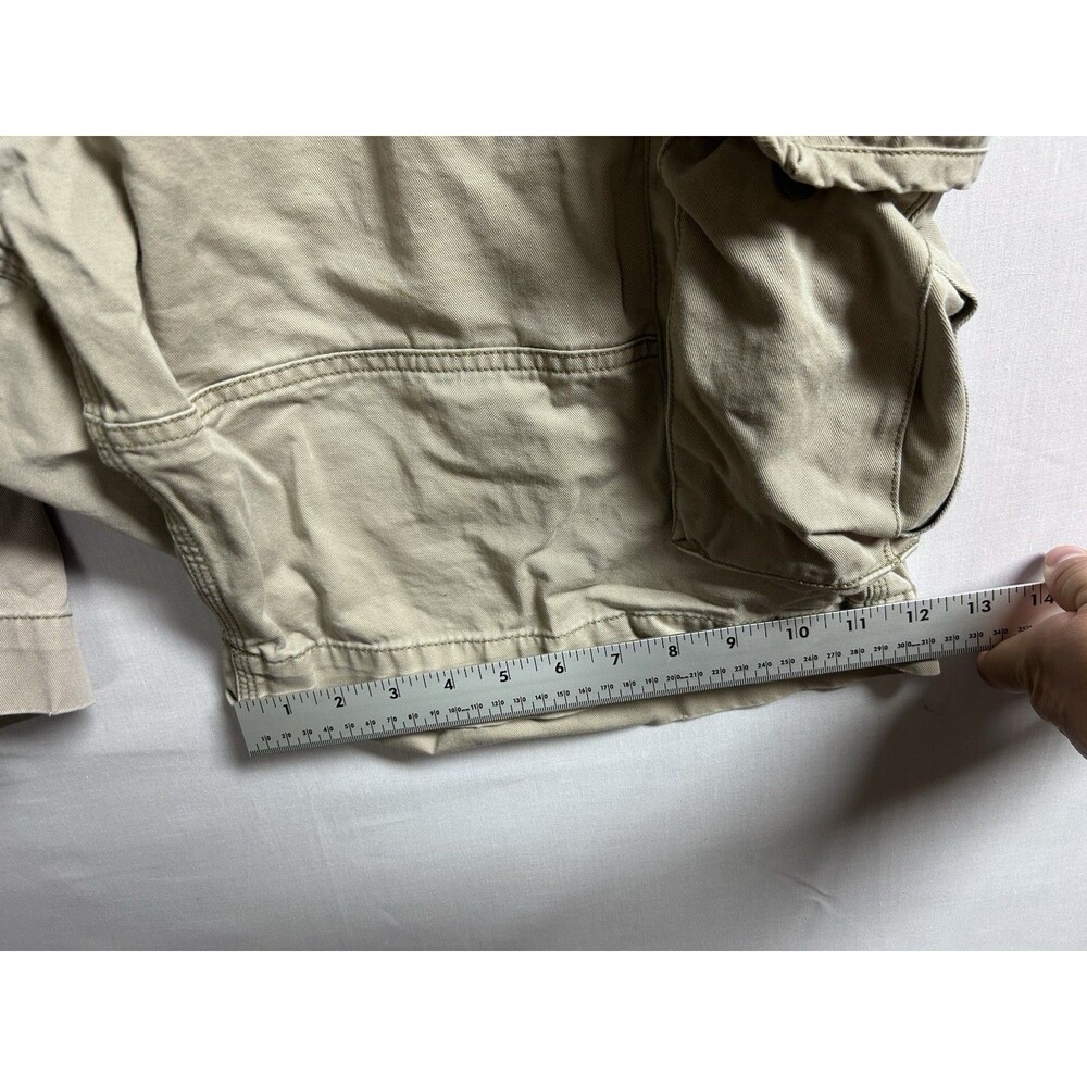 Ralph Lauren Polo Cargo Shorts Men’s 40 Khaki Classic Fit Pockets Chino Casual - Picture 6 of 11